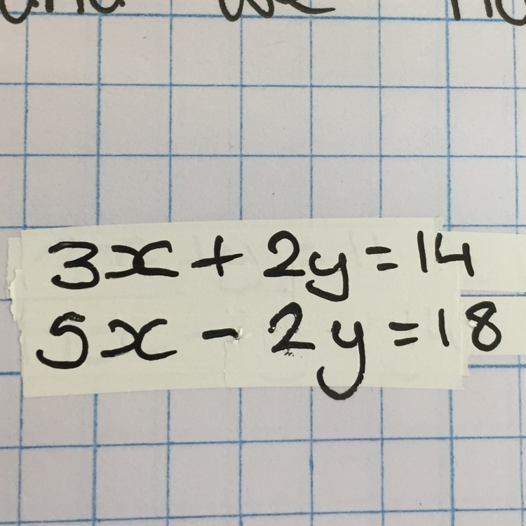 How do you answer this for a elimination simulatoneons equation-example-1