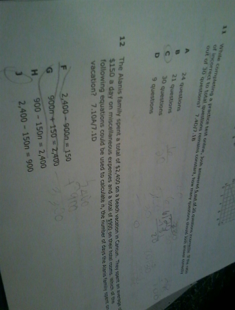 #11 and #12 I need help on these question BC they are corrections I don't even know-example-1