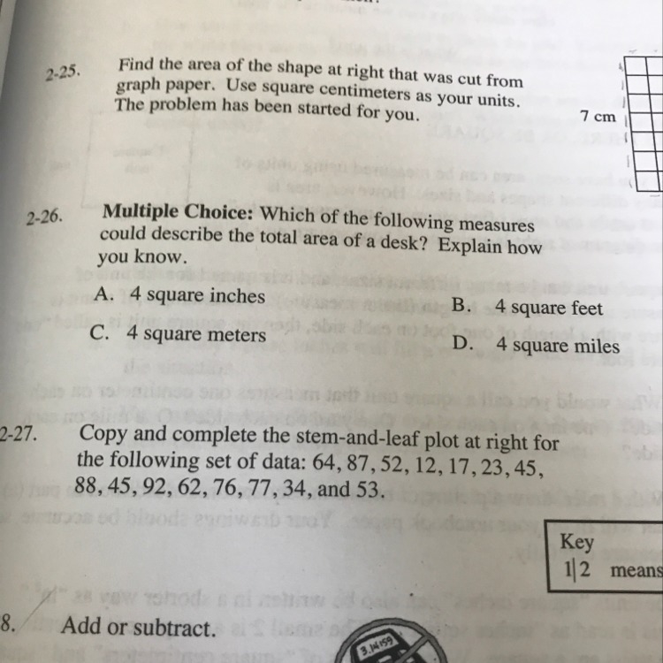 I need help on number 2-26 please-example-1