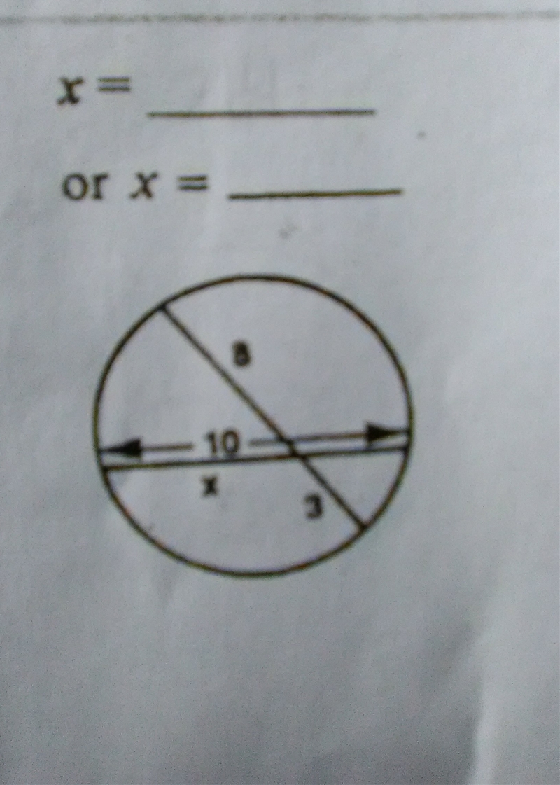 Special segments in circles-example-1