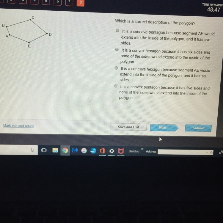 What is a correct description of the polygon? Use pictures to reference answers-example-1