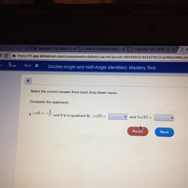 What is cos2Ø=? and tan2Ø=?-example-1