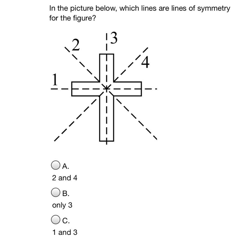 D.only 1 Geometry math question no Guessing-example-1