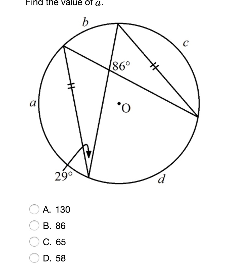 EASY GEOMETRY PLEASE HELP RN PLEASE I BEG YOU ANSWER 4 GOOD LUCK$$$!!!! Find the value-example-1