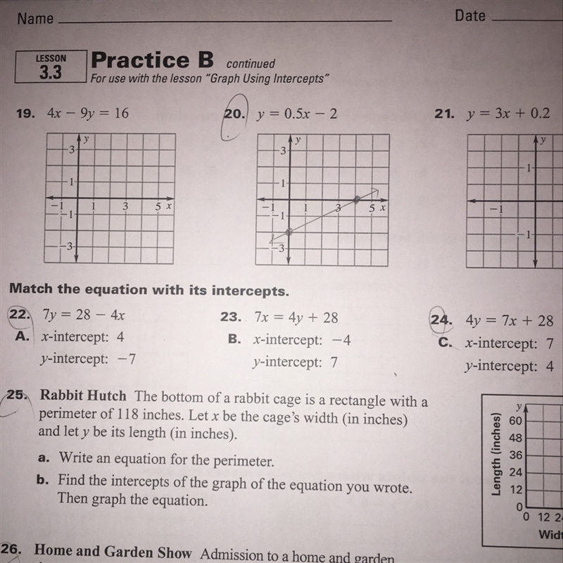 Help me solving number 22 & 24. Thanks:)-example-1