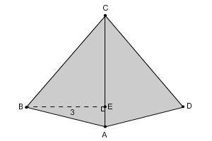 ∆ADC is formed by reflecting ∆ABC across line segment , as shown in the figure. If-example-1