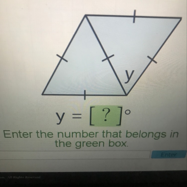 Find y enter the number that belongs in the green box-example-1