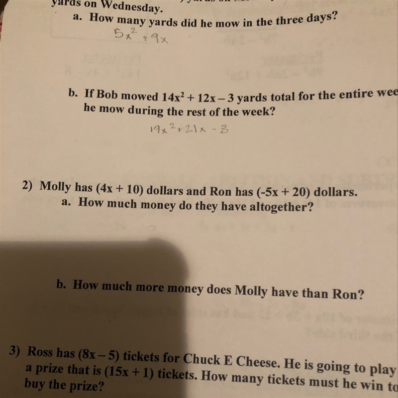 Help plz ! can someone help with 2 a and 2 b ?-example-1