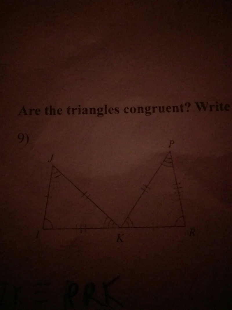 Are they congruent? yes or no?-example-1