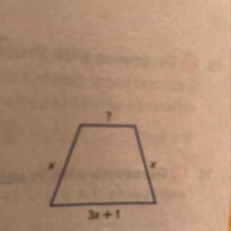 The problem says the perimeter of the garden shown is (6x+2)-example-1