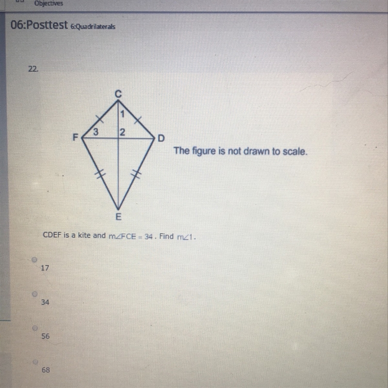 Please please help CDEF is a kite and m-example-1