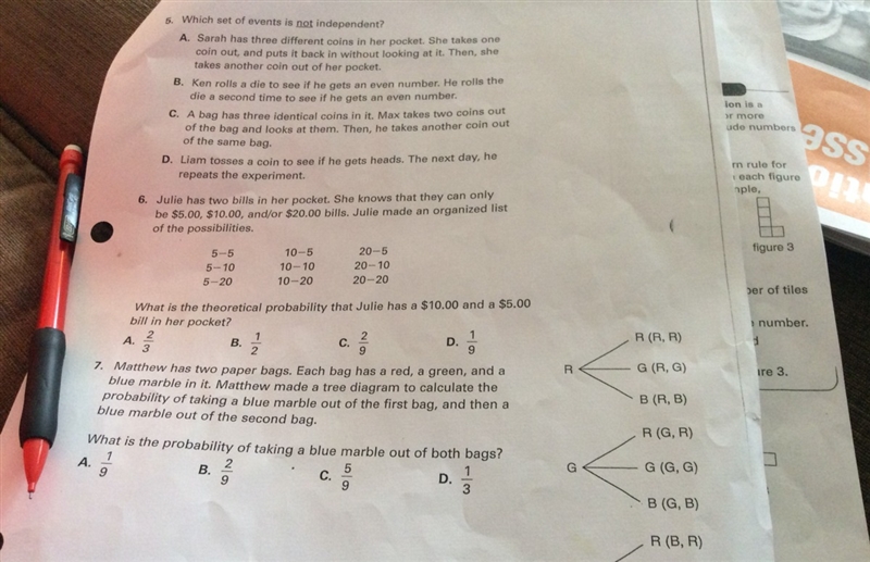 Need help on these A B C D Questions-example-1