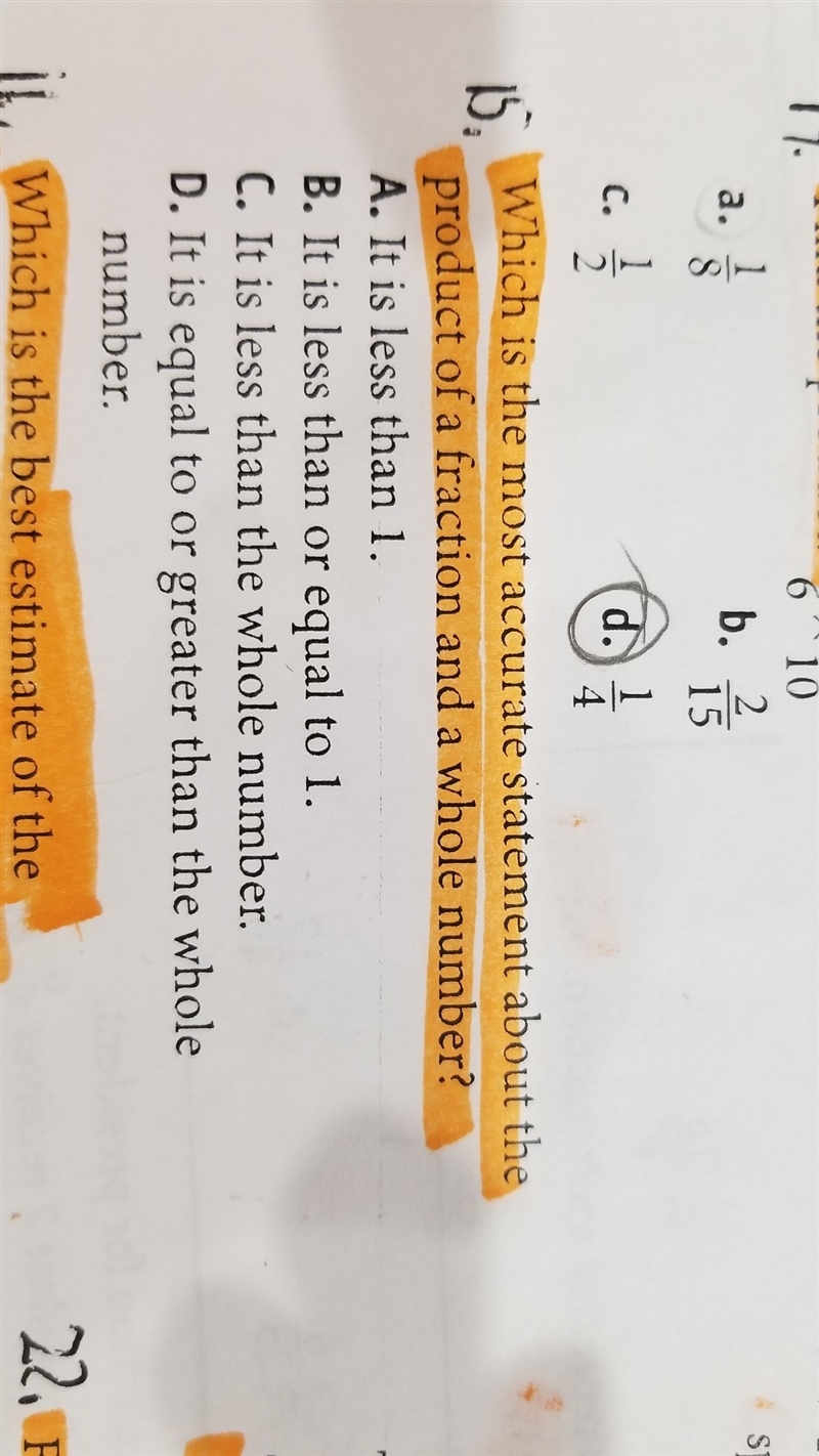 Can you help with #15 please on fractions-example-1