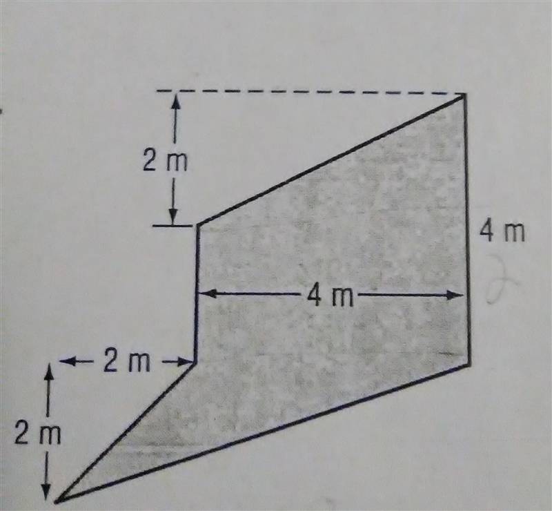 Find the area of each figure. Round to the nearest tenth if necessary.-example-1