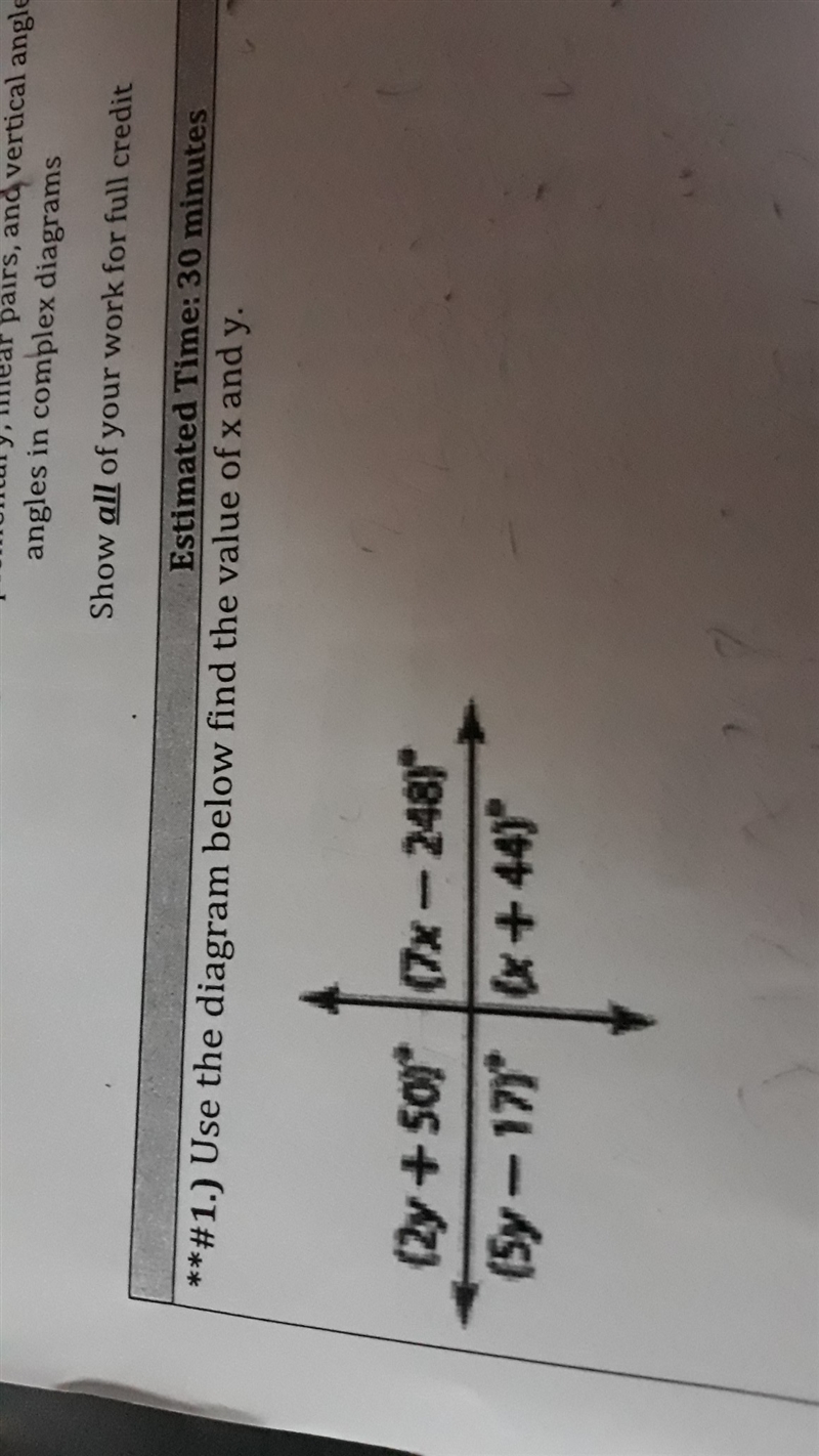 Pls help!I have trouble with this but ik everything is supposed to add up to 360 degrees-example-1