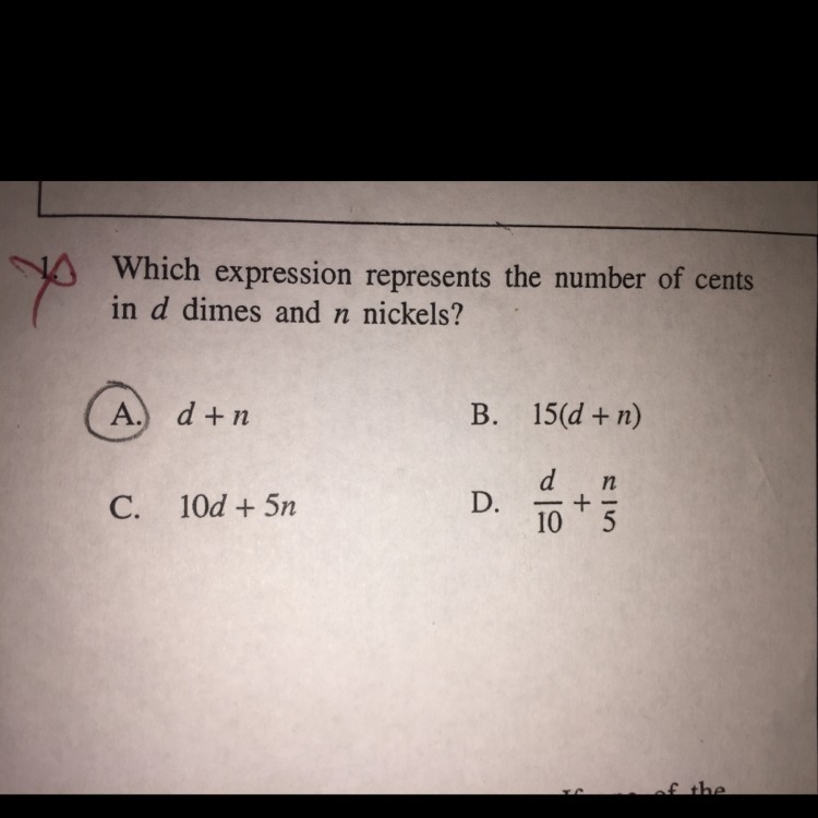 Which answer is correct ? Please explain why !!-example-1