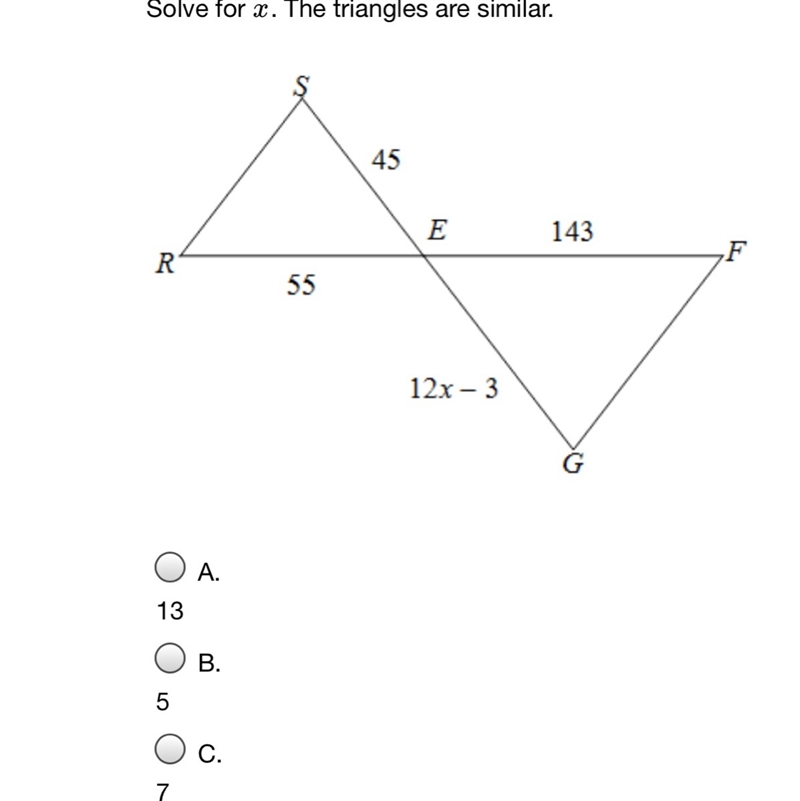 D.10 Geometry math question no Guessing and Please show work-example-1