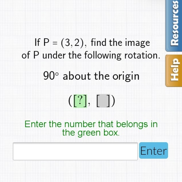 ROTATIONS ; GEOMETRY. PLEASE HELP AND INCLUDE AN EXPLANATION IF POSSIBLE-example-1