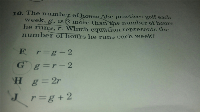 Which equation represents the number of hours he runs each week?-example-1