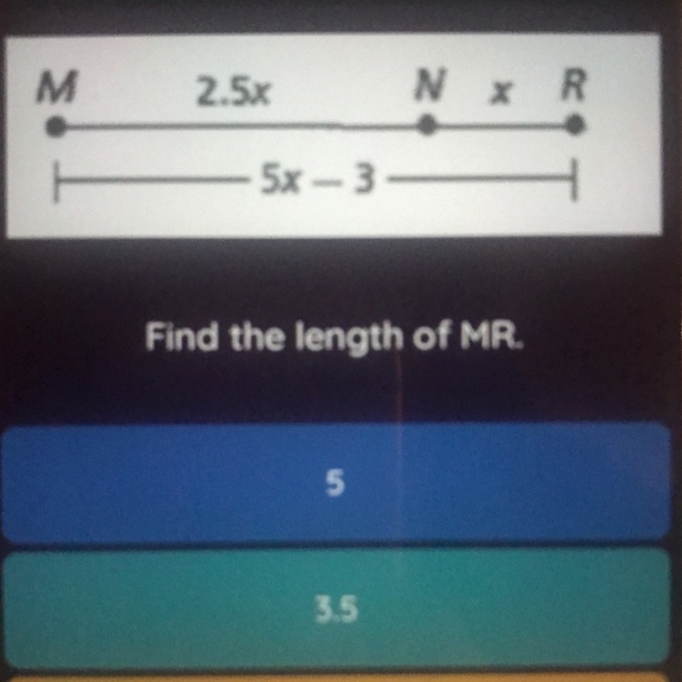 Find the length of MR.-example-1