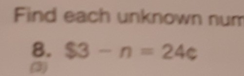 $3-n=24¢ what does n=?-example-1