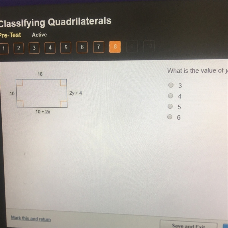 What is the value of y-example-1