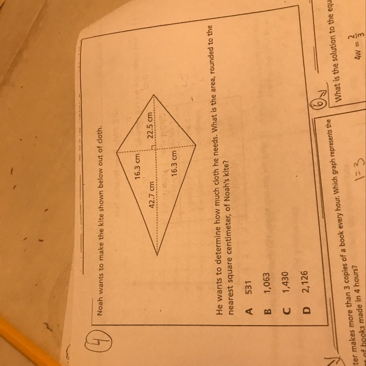 What is the area rounded to the nearest square centimeter-example-1