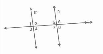 I'm stupid and don't know how to do this... Please help.. In the figure below, lines-example-1