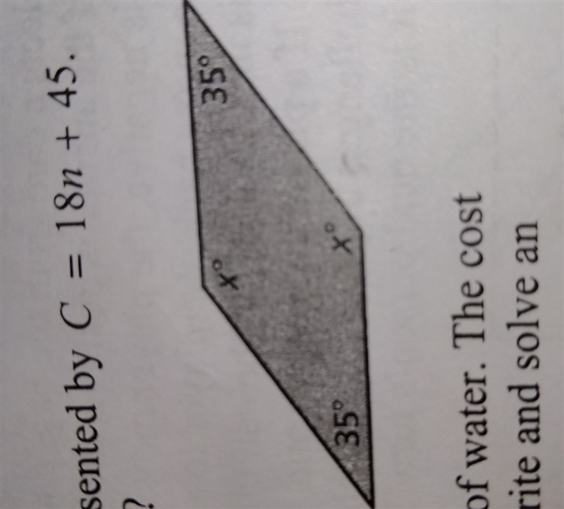 the sum of the measures of the interior angles of the parallelogram is 360° write-example-1