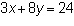 Which linear function has the greatest y-intercept?-example-1