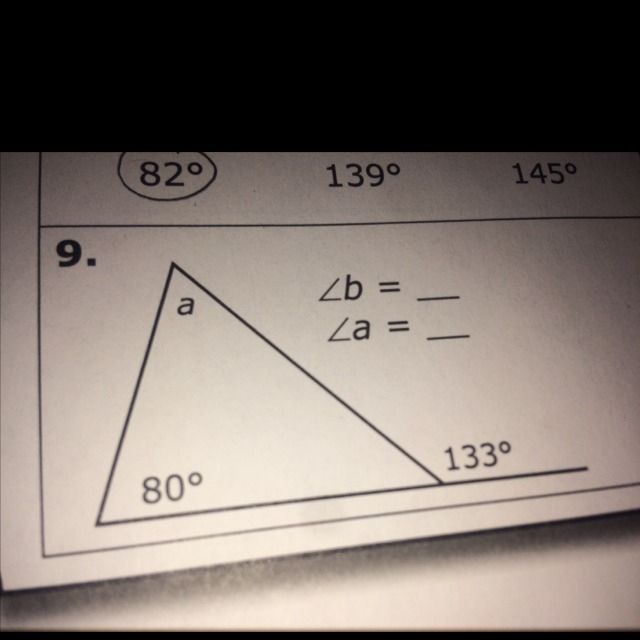 Help me with number 9 please find the answer for A and B-example-1