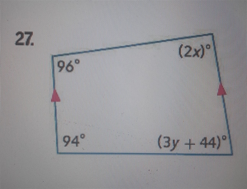 Solve for each variable and explain reasoning-example-1