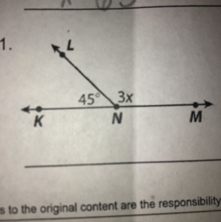 Find the value of X thank you-example-1