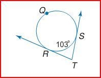 Find the measure of Angle T.-example-1