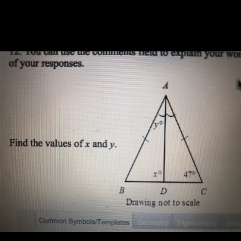 Find the value of x and y-example-1