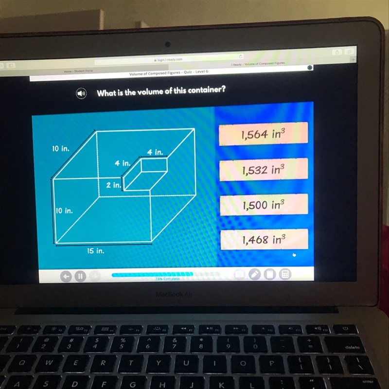 What is the volume of this container? HELPPPPP PLZZZ-example-1