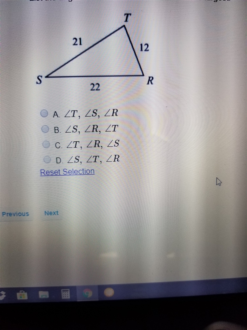 List the angels in order from smallest to the largest-example-1