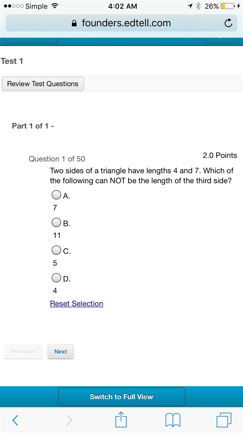 Geometry math question no Guessing and Please show work thank you-example-1