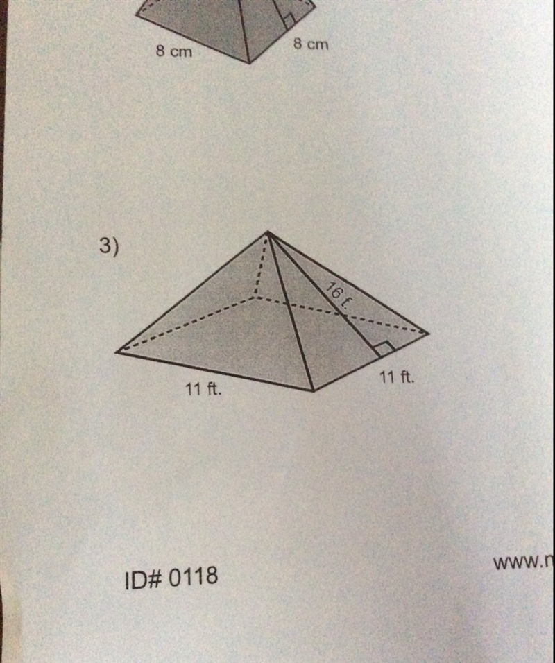 Can someone please find the surface area for me? With work shown? Thank you!-example-1