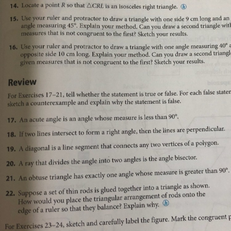 True or false questions, 17-22. I don’t know what a verticale or a diagonal is?-example-1