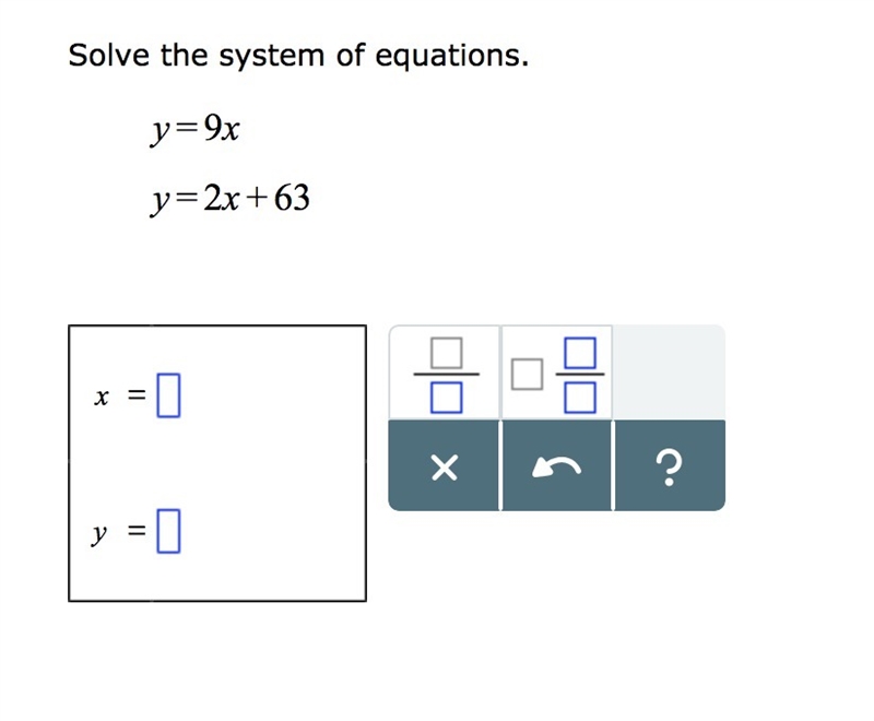 Solve the system of equations.-example-1