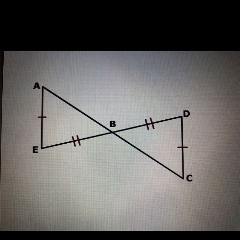 Who would you prove the triangles are congruent-example-1