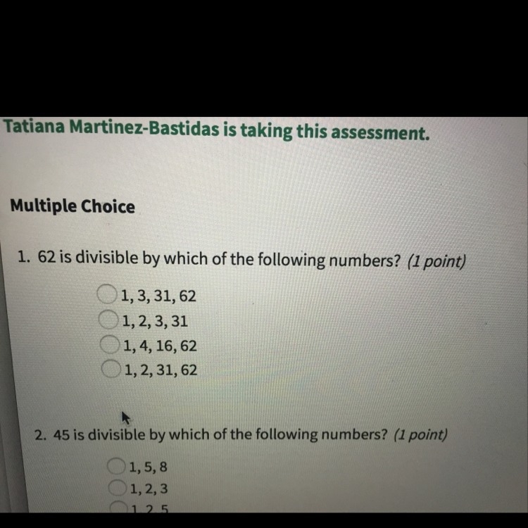 What is the correct answer for question 1-example-1