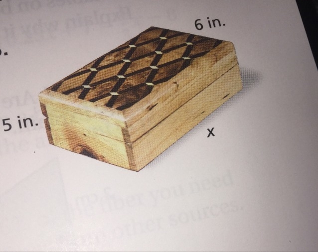 The Question says ‘ The value of the solids surface area is equal to the value of-example-1