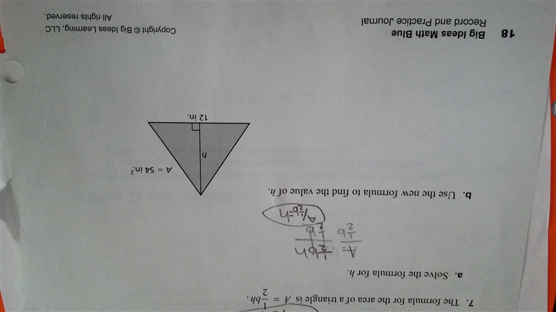 Please help me and let me know if number a is wrong or not-example-1