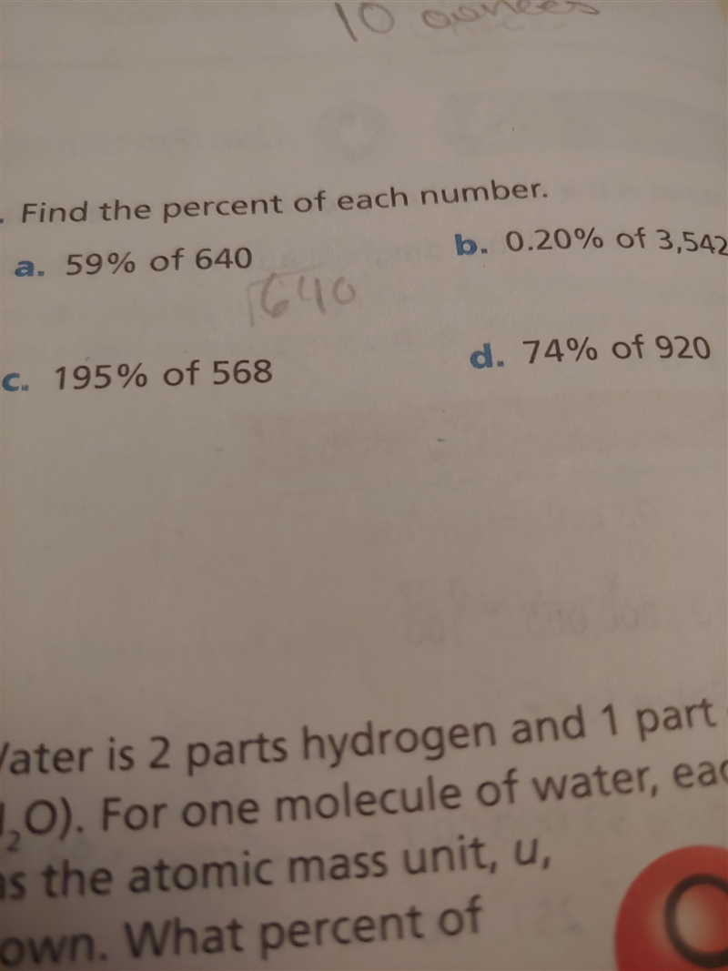 59% of 640. We are supposed to find the percent of each number (as you can see)-example-1