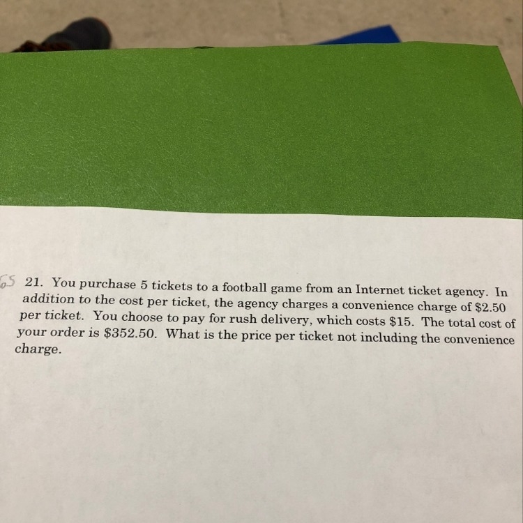 The answer is 65. What do I do to get that answer?-example-1