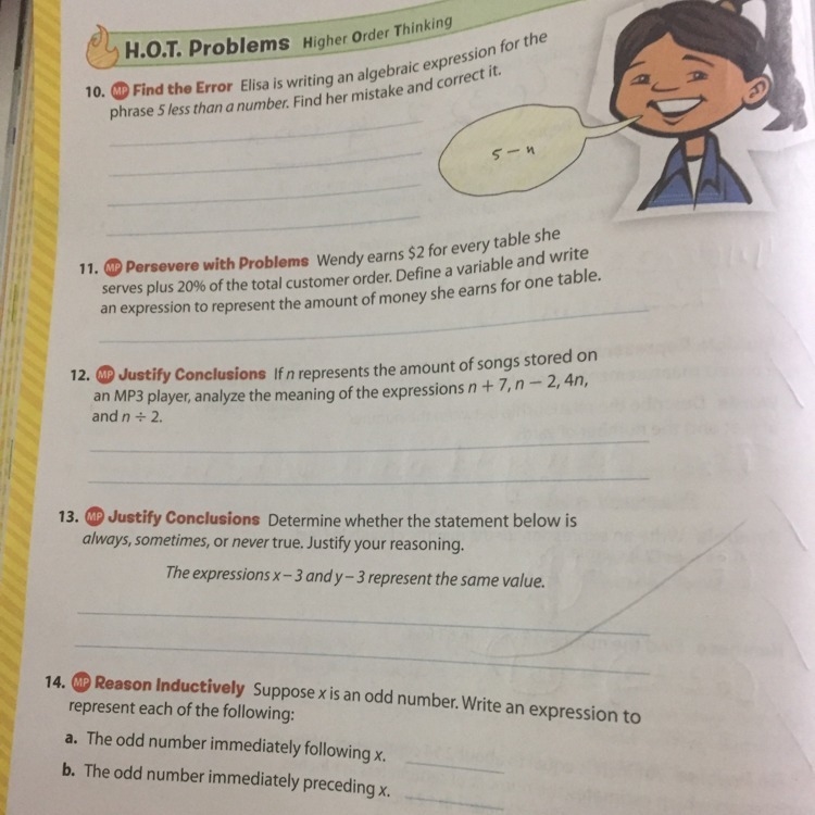 I need help with #10 and #14 the last one! Please-example-1