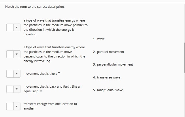 Please answer ASAP. Wave definition match.-example-1