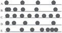 Cars A, B, C, D, and E are moving on tracks from left to right. The lengths of the-example-1